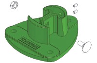 Platine CLOPLUS 75 moulée